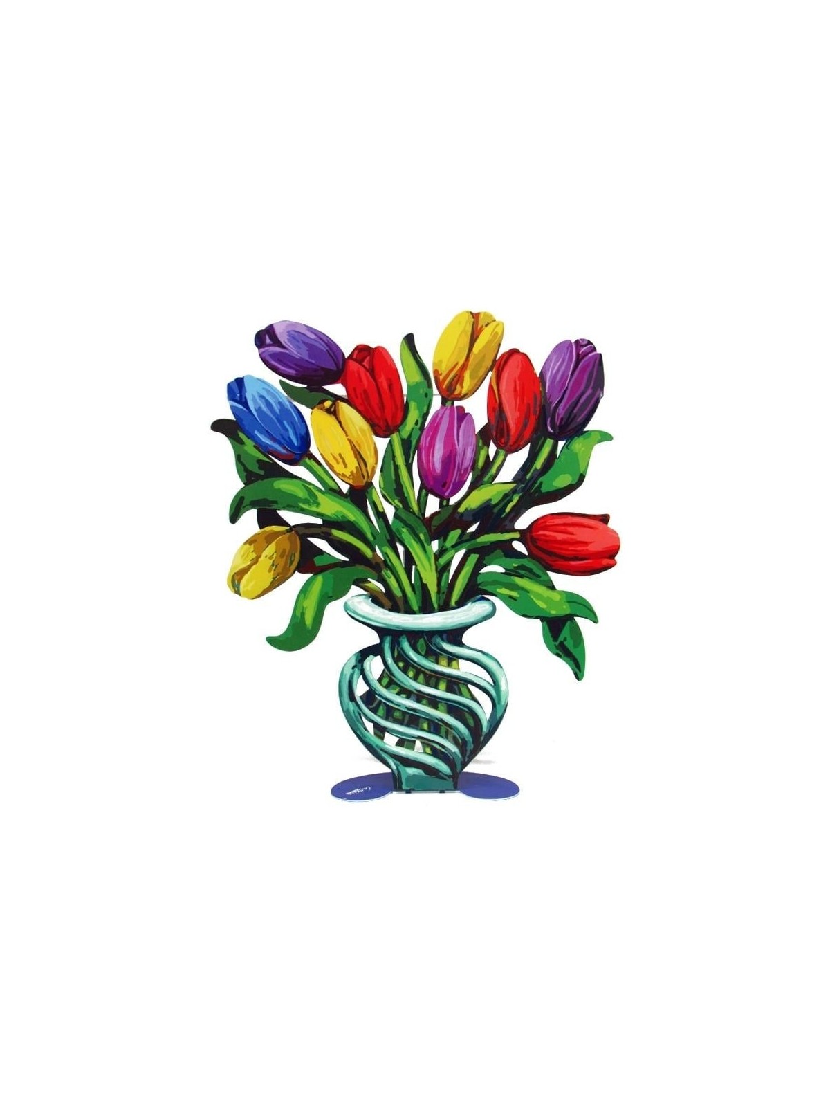 David Gerstein Large Signed Sculpture - Tulips